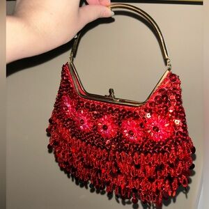 ✨Vintage look sequin purse ✨
